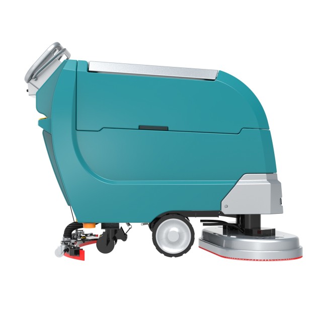 X850 escovas duplas de 17 polegadas lavadora de chão