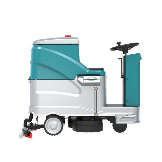 Lavadora de pisos com sistema de filtragem múltipla X8