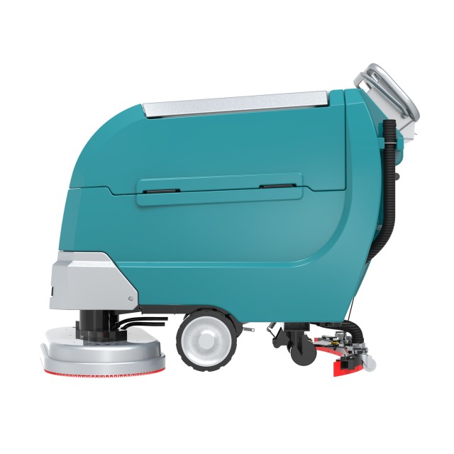 X850 escovas duplas de 17 polegadas lavadora de chão