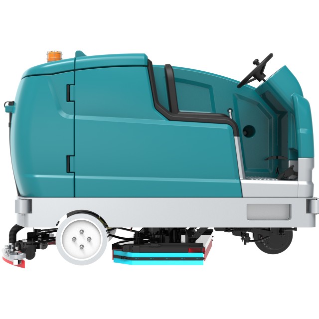 Lavadora de piso industrial X20 com tanque de água de grande capacidade